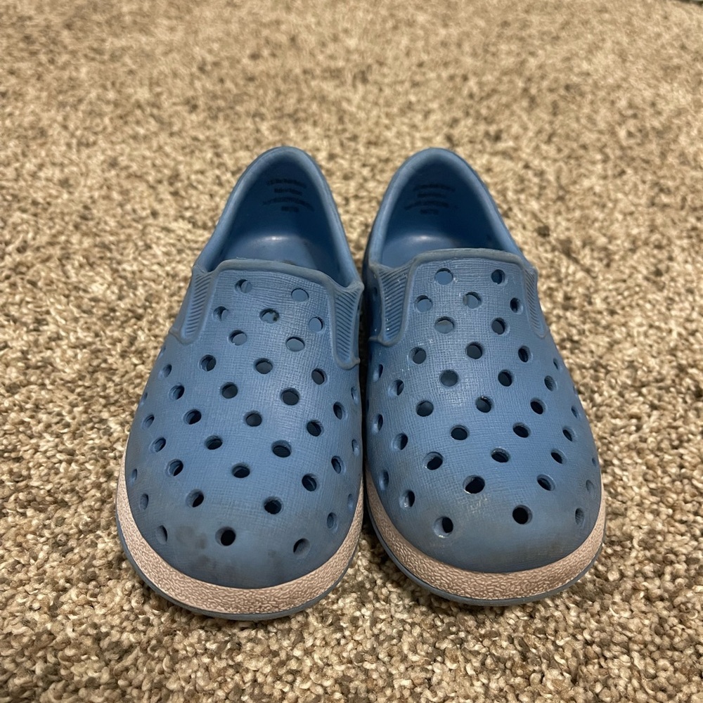Kids Blue Slip-On Shoes